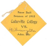 Cedarville vs. Wilmington Baseball Pass by Cedarville College