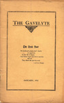 The Gavelyte, January 1914 by Cedarville College