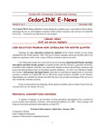 Centennial Library E-News, November 2001