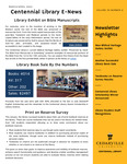Centennial Library E-News, March/April 2022 by Cedarville University