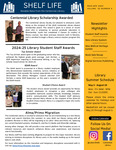 Centennial Library ShelfLife, March/April 2025 by Cedarville University