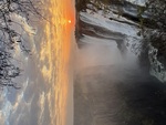 Victoria Falls Sunset by Abbie Reasen