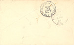 Letter Addressed to Mrs. M.E. McMillan (Reverse side of envelope) by Cedarville University
