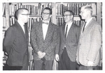 Daniel Wetzel (left) and Edward Greenwood (second from right) by Cedarville University