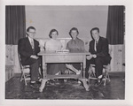 Photograph of Four Students by Cedarville University