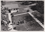Group of People Standing on the Lawn by Cedarville University