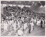 Undated Photograph of People in a Gymnasium by Cedarville University