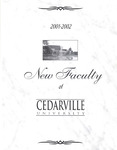 New Faculty, 2001-2002 by Cedarville University