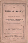 The Throne of Iniquity by Albert Barnes