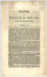 Oration, by William H. Seward, at Plymouth by William H. Seward