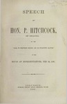 Speech of Hon. P. Hitchcock by Peter Hitchcock
