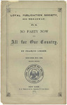 No Party Now but All for Our Country by Francis Lieber