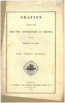 Oration Delivered Before the City Authorities of Boston by Thomas Russell