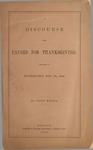 A Discourse Upon Causes for Thanksgiving by John Weiss
