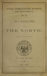 No Failure for the North by Francis Wayland Jr.