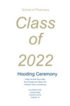 School of Pharmacy Class of 2022 Hooding Program by Cedarville University