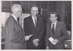 James T. Jeremiah, Unknown, and Lee Turner by Cedarville University