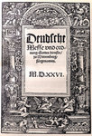 Martin Luther - Duetsche Messe 1526