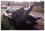 Wrecked Mustang Fastback by Cedarville University