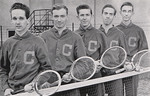 1940-1941 Men's Tennis Team by Cedarville University