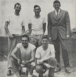 1949-1950 Men's Tennis Team by Cedarville University