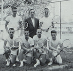 1958-1959 Men's Tennis Team by Cedarville University