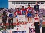 Lynn Strickland at the 1990 NAIA Nationals by Cedarville College