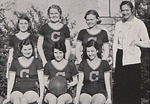 1932-1933 Women's Basketball Team by Cedarville University