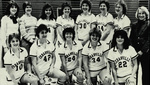 1984-1985 Women's Basketball Team by Cedarville University