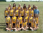 2011-2012 Women's Cross Country Team by Cedarville University