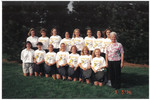 1996 Women's Tennis Team by Cedarville College