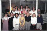 1996 Women's Tennis Team Informal Photo by Cedarville College