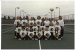 1997 Women's Tennis Team by Cedarville College