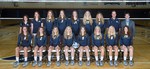 2014 Volleyball Team by Cedarville University