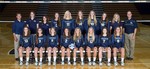 2015 Volleyball Team by Cedarville University