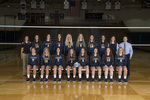 2018 Volleyball Team by Cedarville University
