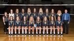 2019 Volleyball Team by Cedarville University