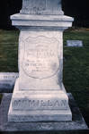 Tombstone for Rev. Hugh McMillan by Cedarville University