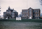 Cedarville College - Old Main & the Old Science Building by Cedarville University